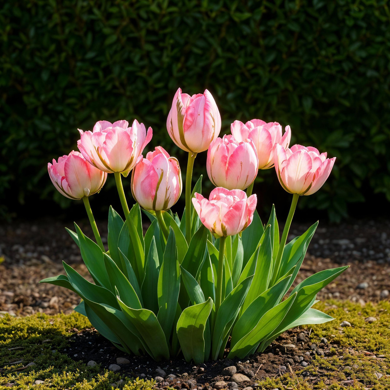 Exotenherz Tulipa Double Pink Bloembollen - 12 stuks
