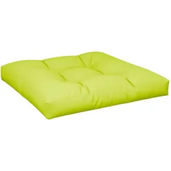 vidaXL Palettenkissen Knallgrün 80x80x12 cm Stoff