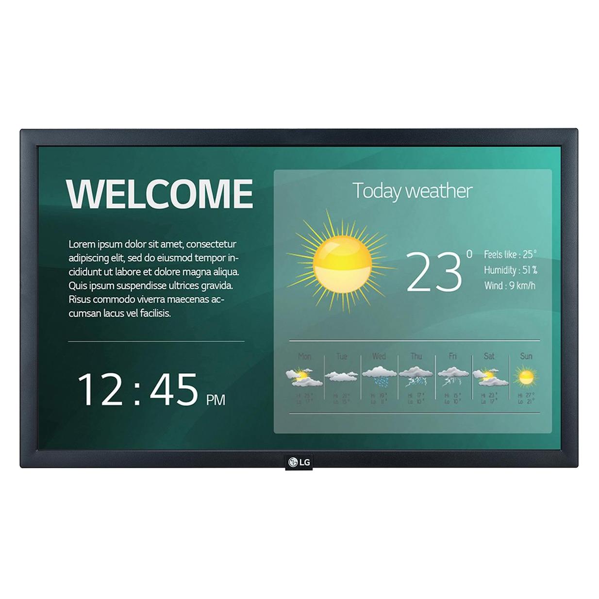 LG 22SM3G-B (1920 x 1080 Pixel, 21.50") (22SM3G-B)