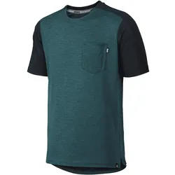 iXS, Mädchen, Velotrikot, Flow X Kids Jersey (M), Grün, Blau, M