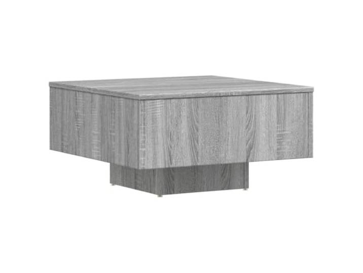 Favemtsl Couchtisch Grau Sonoma 60x60x31,5 cm Holzwerkstoff Kaffeetisch Kompakter Teetisch für Wohnzimmer und Lounge, stabile Ablage für Deko und Getränke, pflegeleichte Oberfläche.