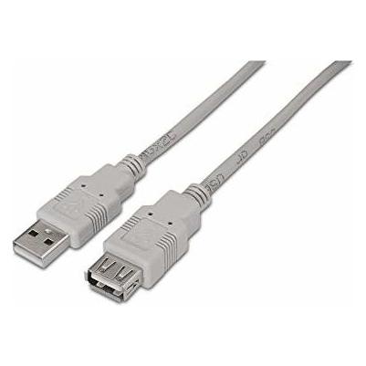 Aisens A101-0013 USB Kabel 1,8 m USB 2.0 USB A Beige (1.80 m, USB 2.0) (A101-0013)