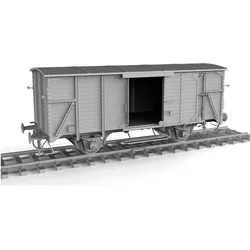 AK Interactive German Railway Covered G10 Wagon Gedeckter Güterwagen G10 1/35