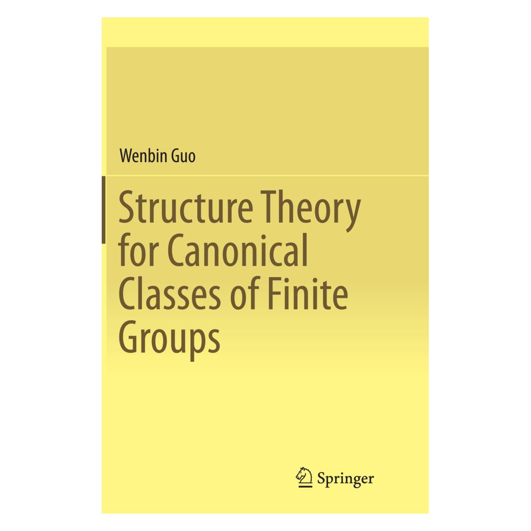 Springer Structure Theory for Canonical Classes of Finite Groups (Englisch, Softcover, Wenbin Guo) (55860727)
