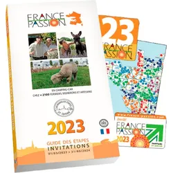 France Passion Guide des Etapes Invitations 2023 Reiseführer