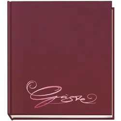 Veloflex Gästebuch Classic 205x240mm 144 Seiten aubergine