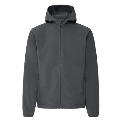 Softshelljacke NORTH BEND "Softshelljacke NBLuango M W-PRO 8.000 mit wasserdichter Beschichtung", Herren, Gr. XL, grau (asphalt), Obermaterial: 100% Polyester PES., Jacken Softshelljacke