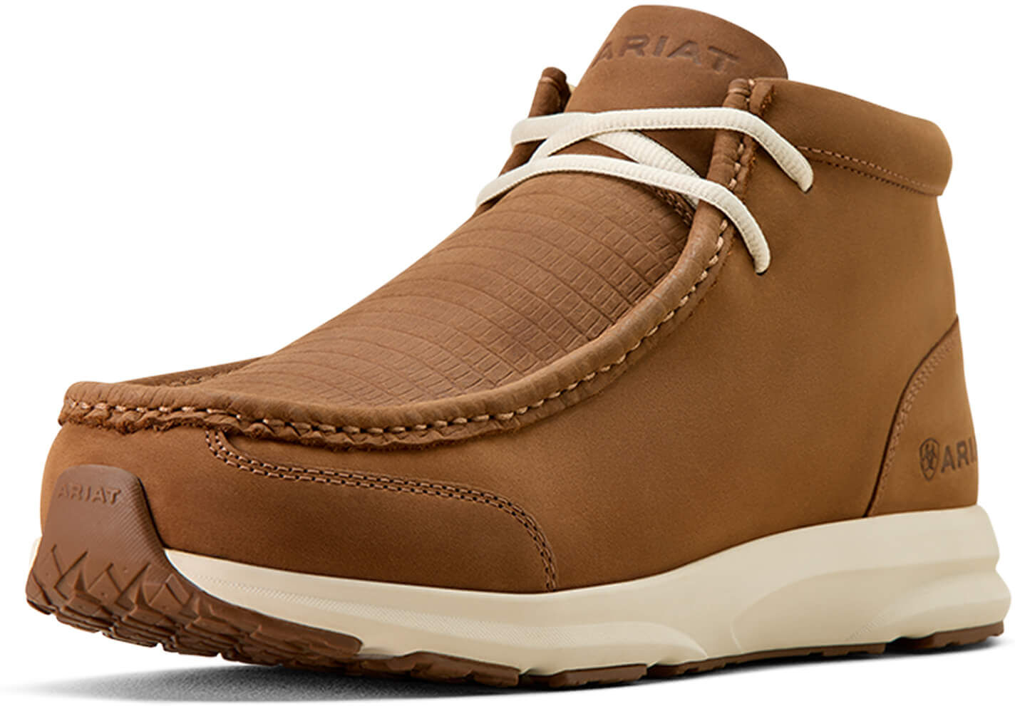 Men's Spitfire Shoe in Desert Sands Chestnut Lizard Print, Size: 7.5 D / Medium by Ariat