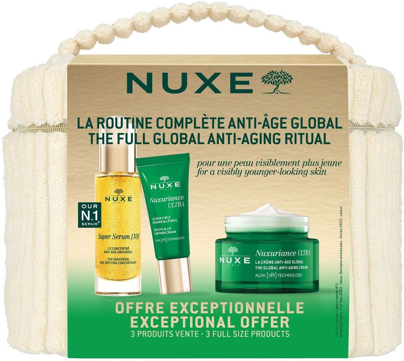 Nuxe Nuxuriance Ultra Complete Global Anti-Aging Routine 4 Pieces