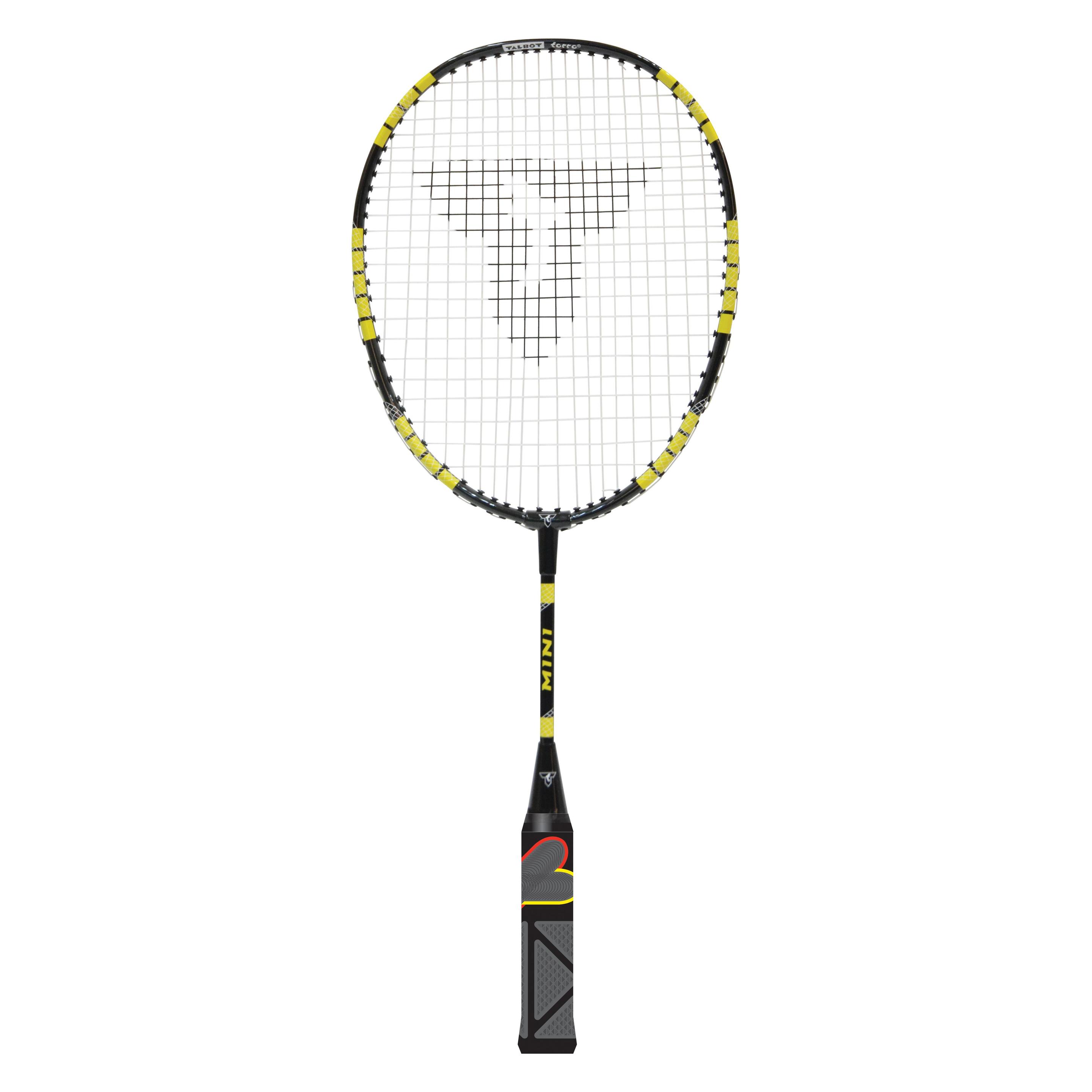 Talbot Torro Badmintonschläger ELI Mini der Einstieg in das Badminton-Lernkonzept, robuste (Bespannt) (419612)