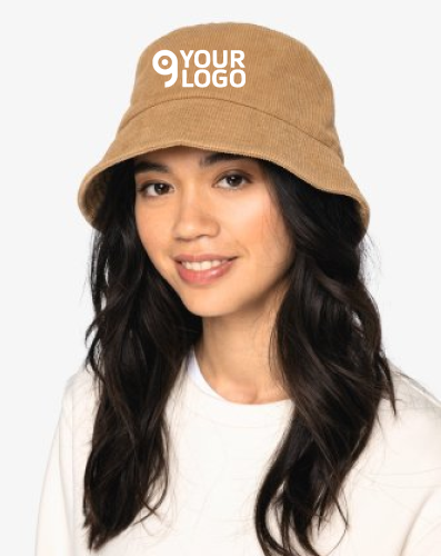 Cappello da pescatore unisex ecosostenibile in velluto a costine Personalizzate o neutre Native Spirit