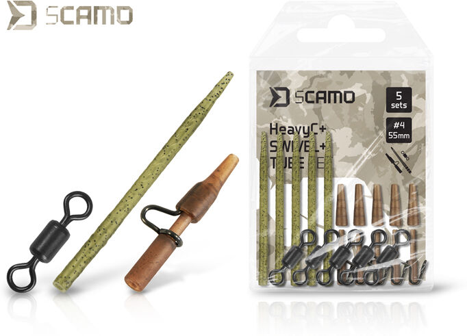 Lot Delphin sCAMO HeavyC + Swivel + Tube / 5 lots #4 #4