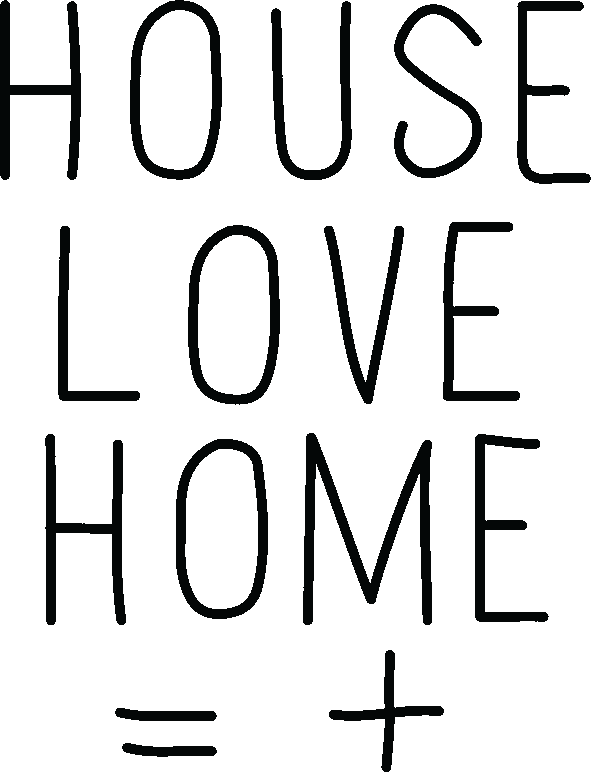 NC Sticker House + Love = Home