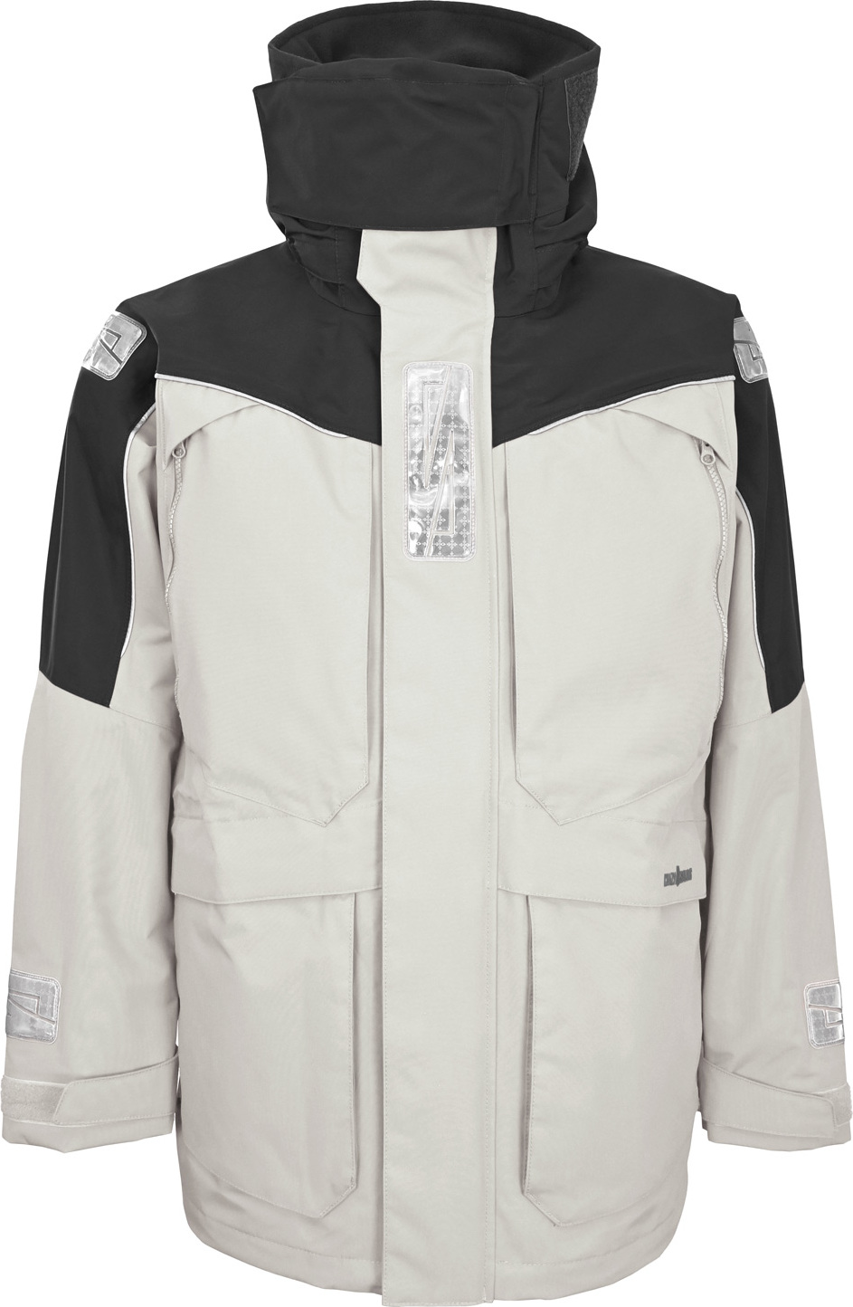 Herren Stavanger II Ocean Segeljacke, Silber, Größe XL