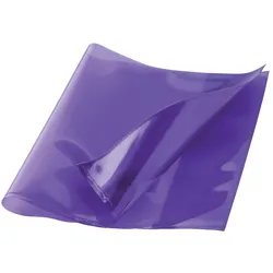 DONAU Heftumschlag violett 14,8 x 21,0 cm