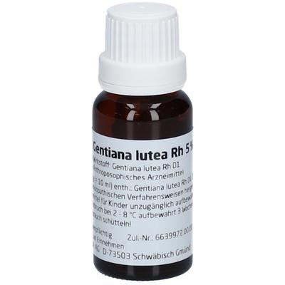 Gentiana Lutea RH Presssaft 5% Mischung 20 ml
