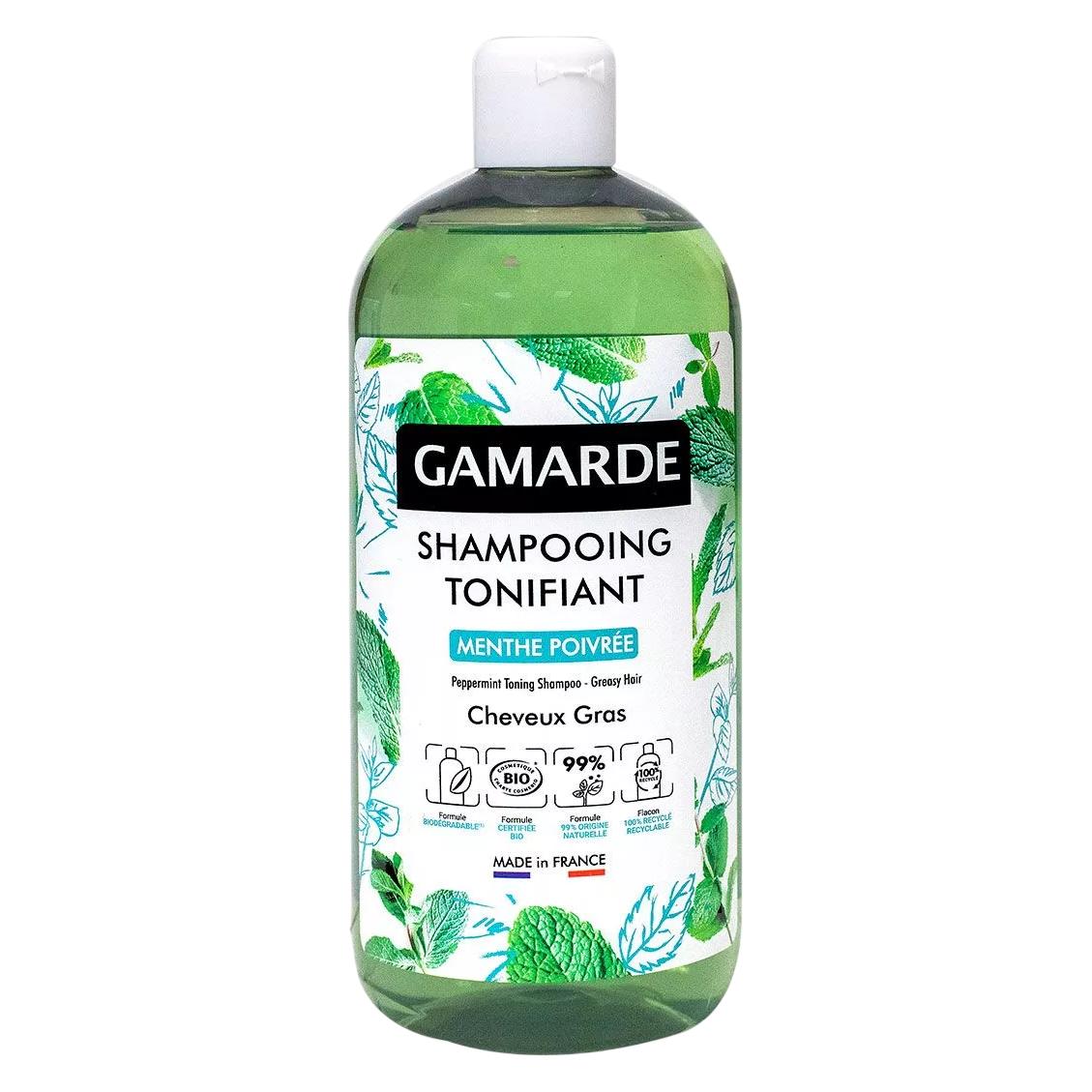 Gamarde Belebendes BIO-Shampoo Pfefferminz & Thermalwasser - 500ml - (Flüssiges Shampoo, 500 ml) (35378252)