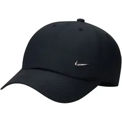 NIKE Club Dri-FIT Metal Swoosh Cap Kinder 010 - black