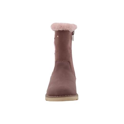 Stiefel TOM TAILOR "Tom Tailor Winter Boots", Mädchen, Gr. 38, rosa (rose), Polyester, Schuhe Stiefel