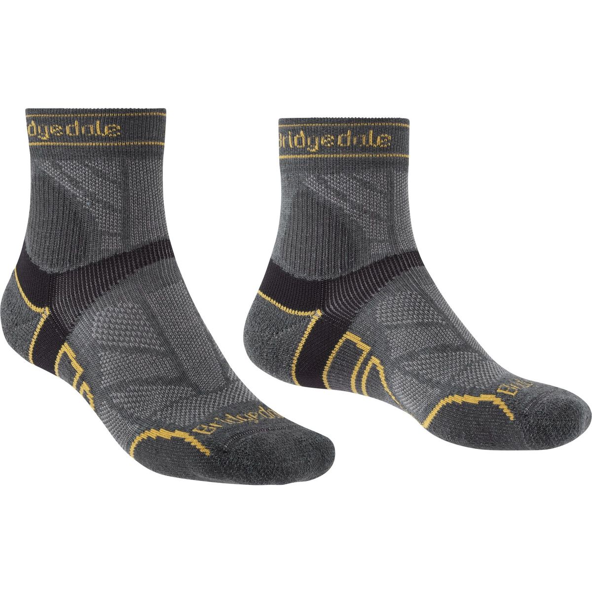 Bridgedale Trail Run Lightweight T2 Merino Sport ¾ Crew gunmetal (866) M 710199-866-M