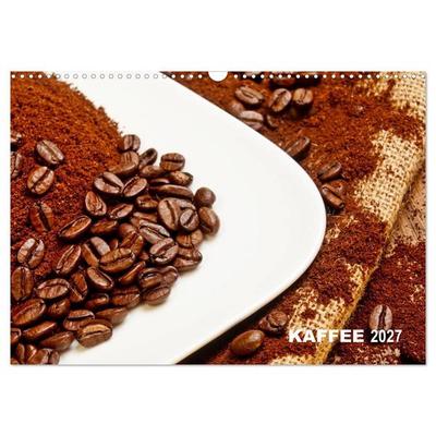 KAFFEE 2027 (Wandkalender 2027 DIN A3 quer), CALVENDO Monatskalender