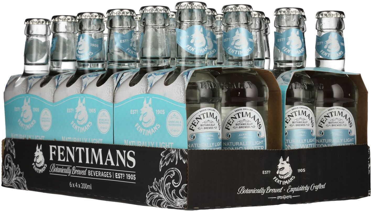 Fentimans NATURALLY LIGHT Tonic Water 6x4x0,2l