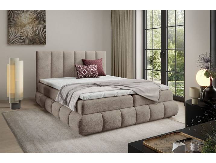 DB-Möbel Boxspringbett Kontinentalbett VANESSA modernes Design Möbel-vom Hersteller