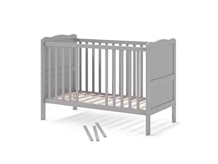 Vitalispa Babybed Tobi , Grijs, 60x120 cm