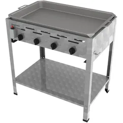 ChattenGlut, Gasgrill, Gasbräter 4-flammig mit Pfanne (18 kW)