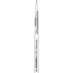 Sommer Cable 601-0930 Koaxialkabel Außen-Durchmesser: 4.6 mm HD 0.7/2.9 75 Ω 100 dB Weiß Meterware