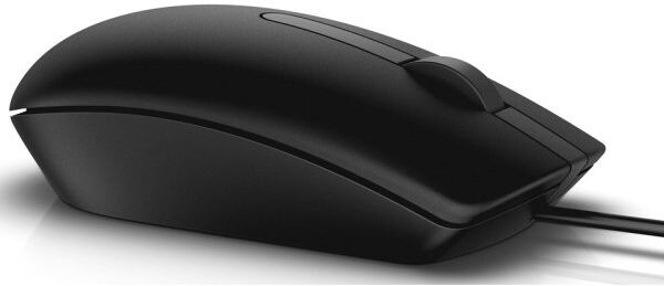 Dell Ms116 Optisk Mus, Sort