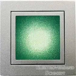Brumberg LED-Wand-EB-Leuchte, 1,2 W, Lichtfarbe warmweiß, Aluminium