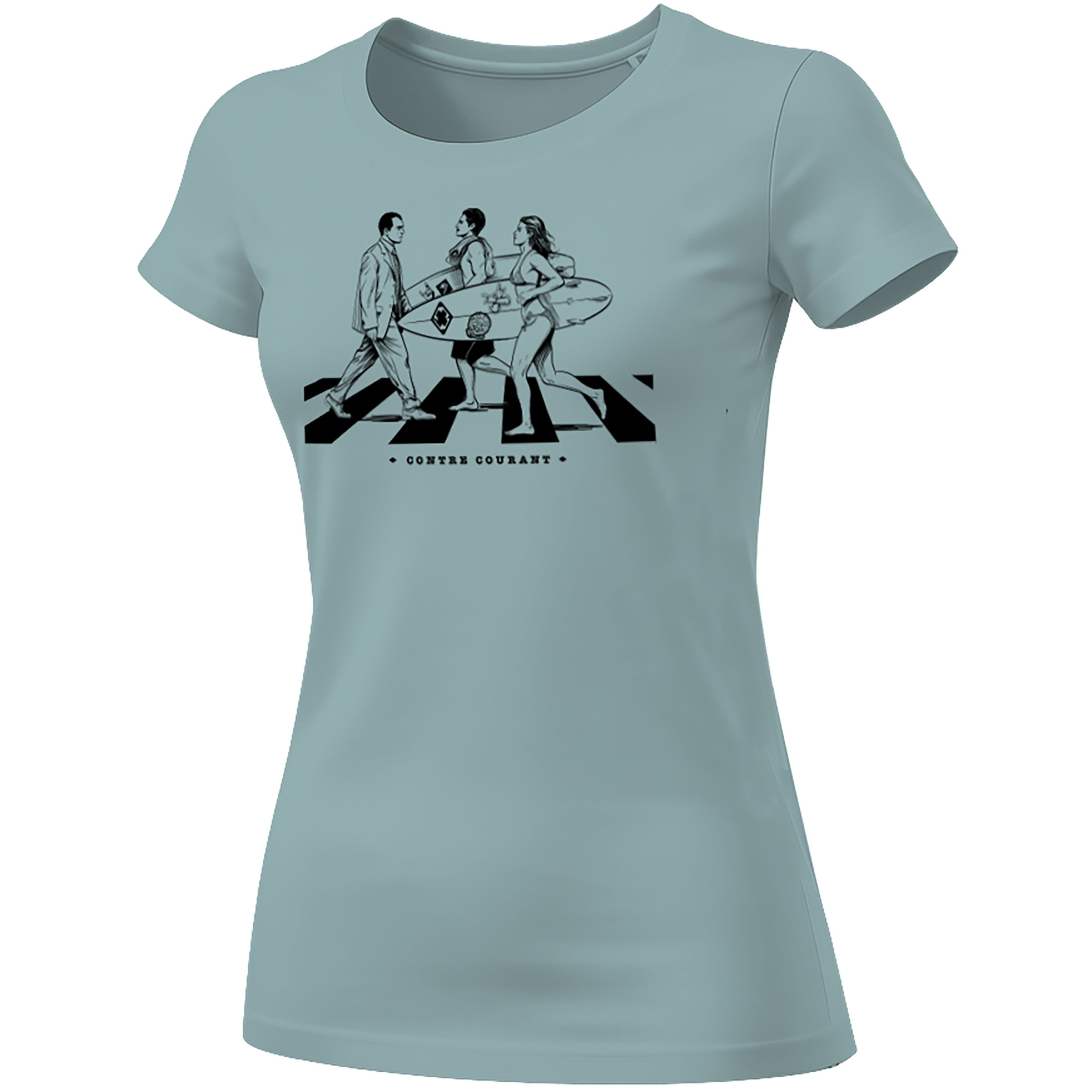 Nograd Contre Courant Damen T-Shirts blau Größe S Bouldern | Lifestyle Widerstandsfähig