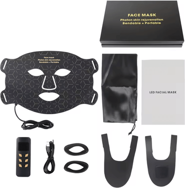 Inspire Curations LED Red Light Therapy Face Mask 850nm Near Infrared Light Therapy Mask For Home Skincare type4 Face Withbox