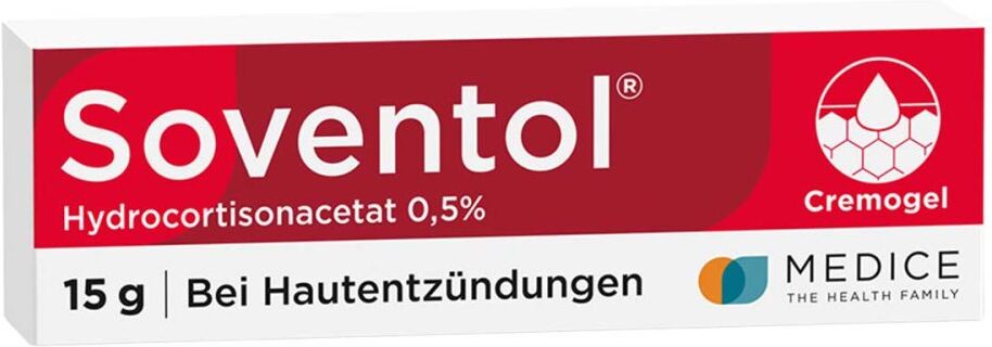 Soventol HydroCortisonACETAT 0,5% bei Hautentzündungen 15g