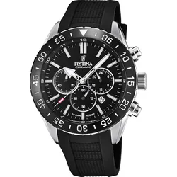 Festina Quarz Herren Keramik F20515/2 - schwarz - 44mm
