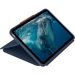 LOGITECH Rugged Combo 4c Touch für iPad 10/iPad 11 A16, Classic Blue, DE