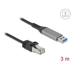 DELOCK USB LAN Kabel USB Typ-A > RJ45 Gigabit Ethernet 3m
