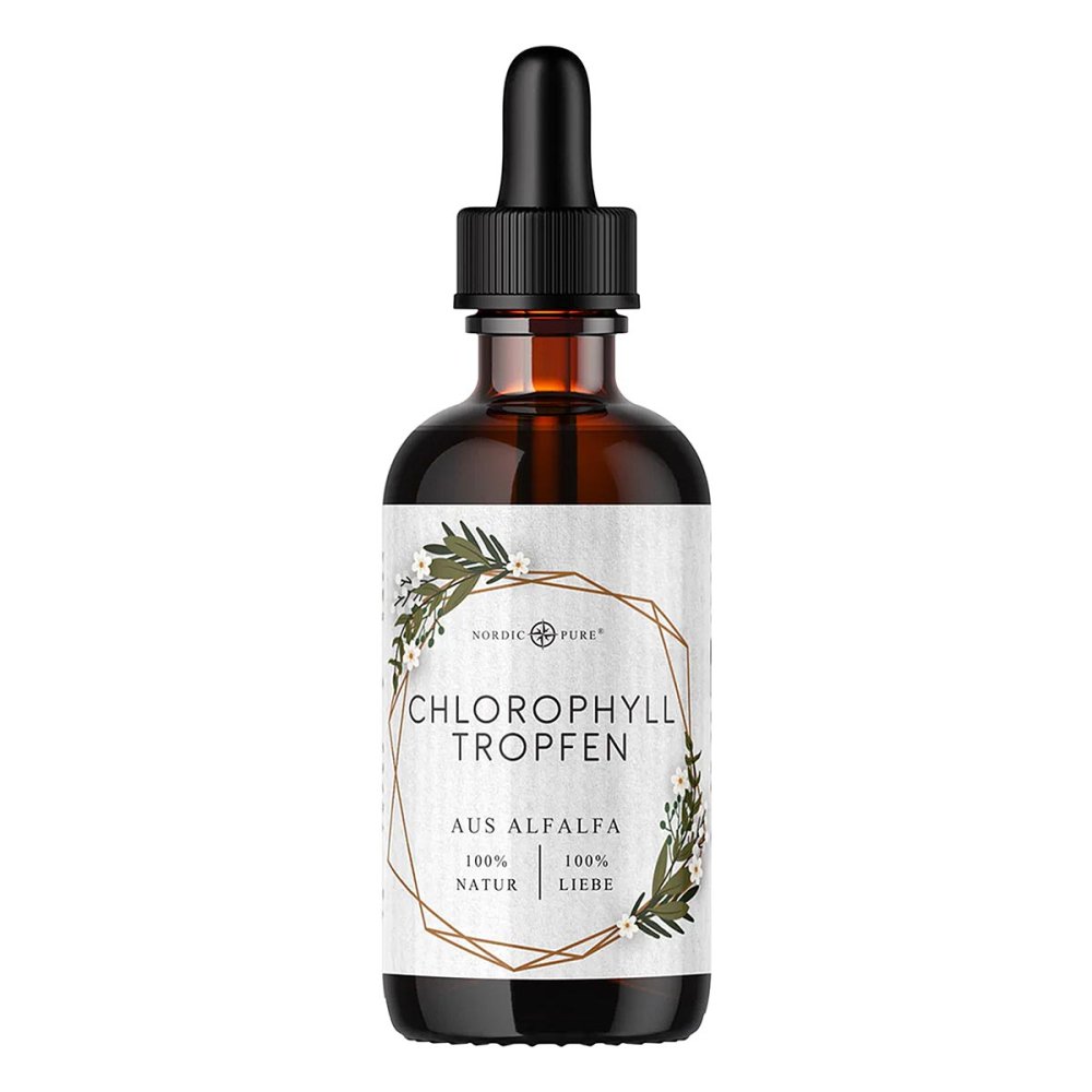 Mediakos GmbH Chlorophyll-Tropfen Aus Alfalfa Nordic Pure 20095132