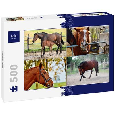 Lais Puzzle Collage Pferde 500 Teile