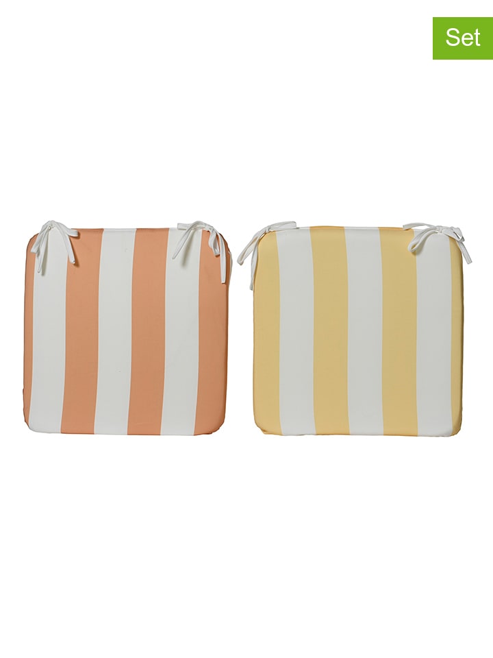 Kaeming 2er-Set: Outdoor-Stuhlkissen - (L)40 x (B)40 cm (Überraschungsprodukt) - onesize