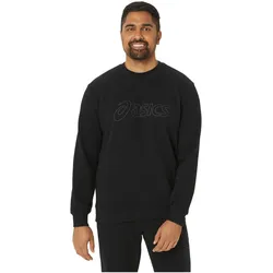 ASICS, Herren, Sportshirt, Sweatshirt (M), Schwarz, M