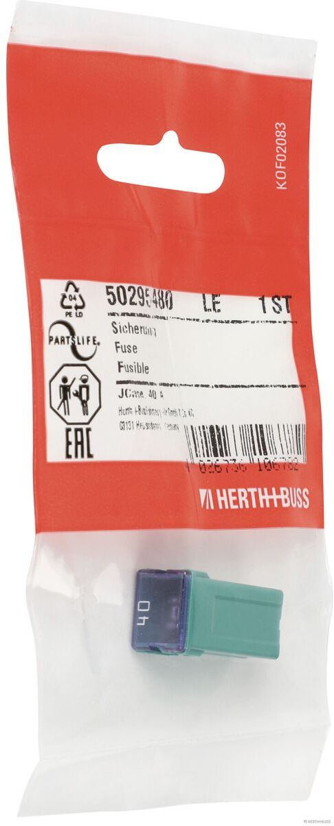Sicherung HERTH+BUSS ELPARTS 50295480
