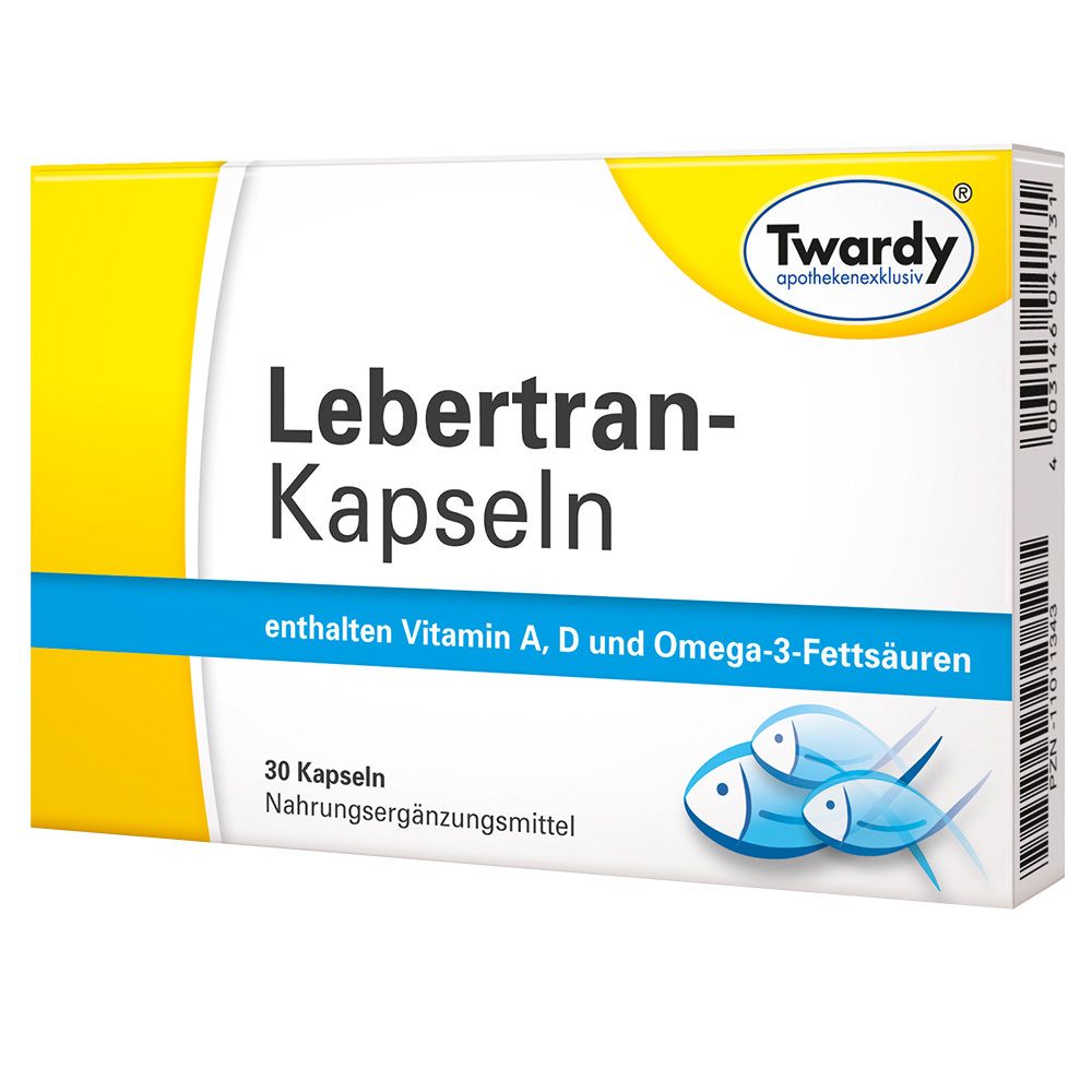 Lebertran Kapseln 30 St