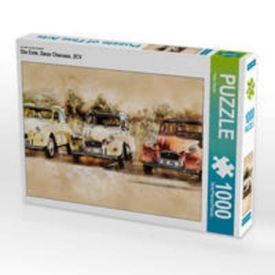 CALVENDO Puzzle Die Ente, Deux Chevaux, 2CV 1000 Teile Lege-Größe 64 x 48 cm Foto-Puzzle Bild von Peter Roder