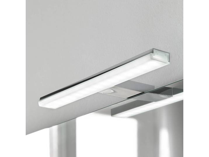 Ebir Wandlampe Pandora, chrom / silber, für Badezimmer, Kunststoff, Modern, Wandleuchte, Wandlampe Bad