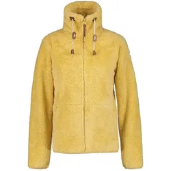 ICEPEAK Colony S8 Midlayer flauschige Fleecejacke Damen 45 - beige XS