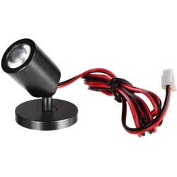 Deko-Light Vitrinenleuchte Herculis magnetic 1W 3000K Schwarz