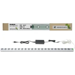 Parus by Venso Wall Spot 120cm, Abstrahlwinkel 45°, LED Wachstumslampe, Grow Light für Zimmerpflanzen und Grünpflanzen, Fassaden- und Wandbegrünung