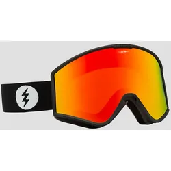 Electric EK1 Matte Black Goggle red chrome Gr. Uni